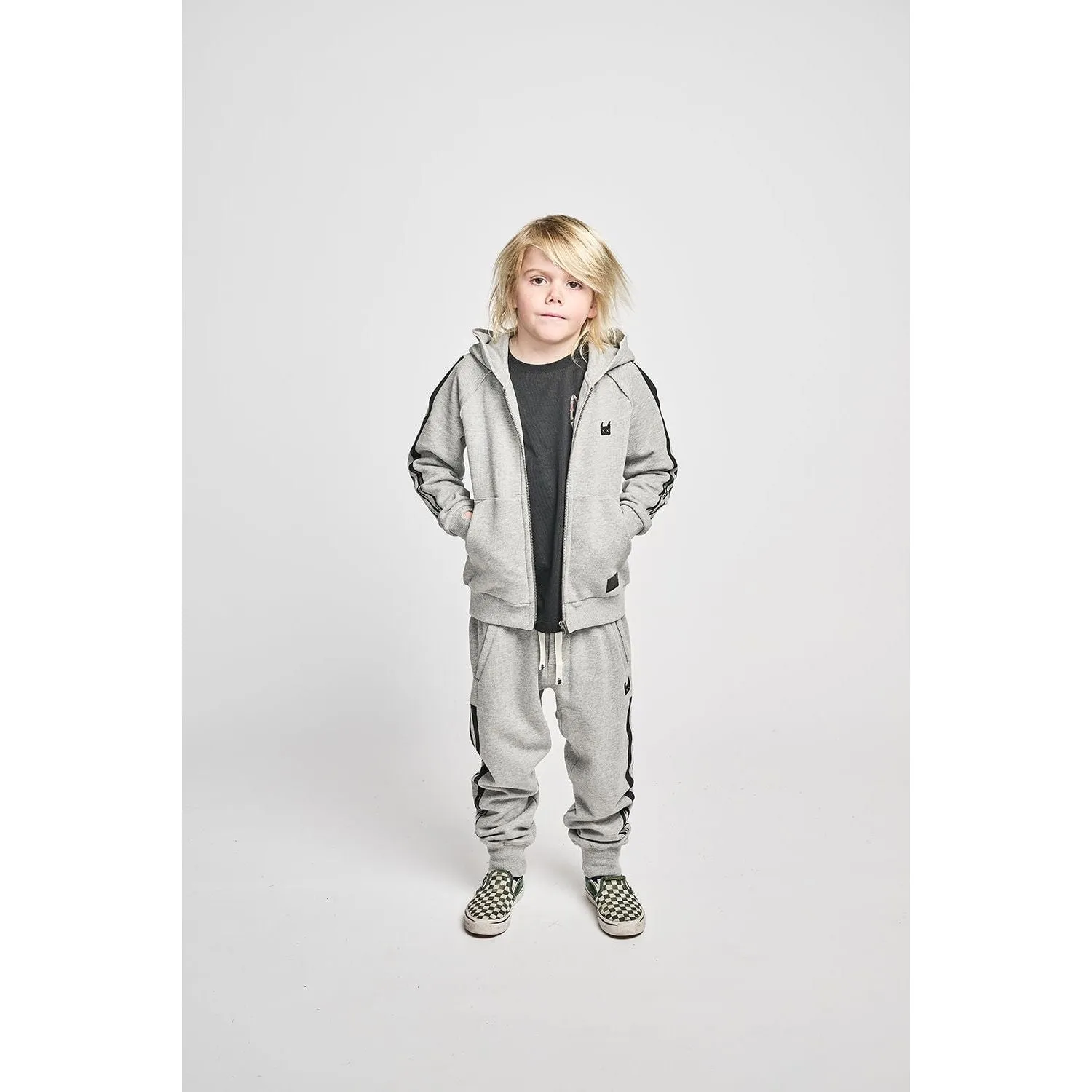 2 Flames Pant - Grey Marle