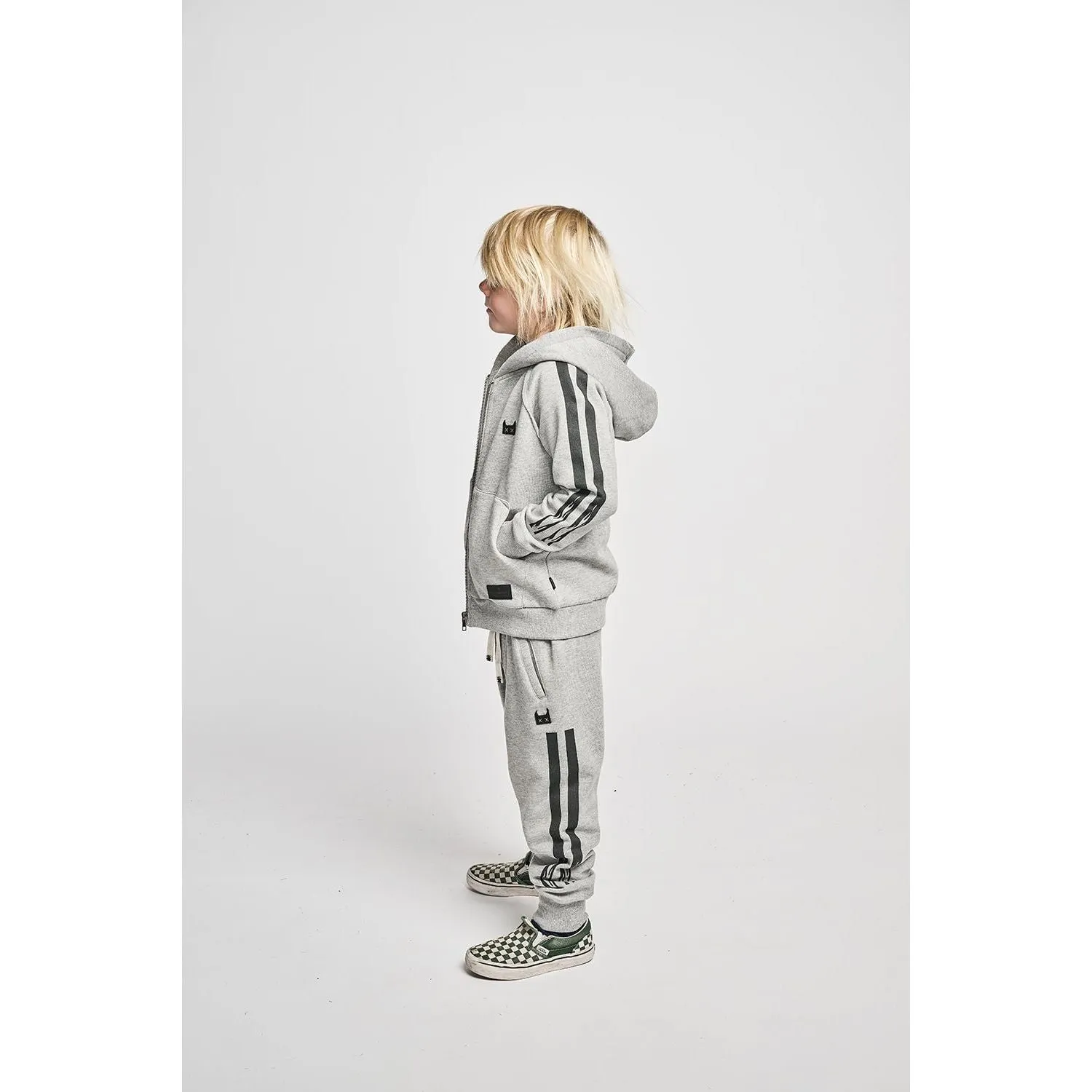 2 Flames Pant - Grey Marle