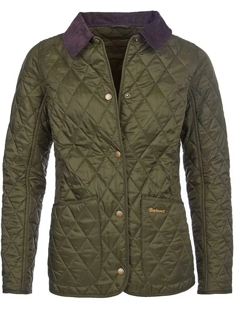 40% OFF BARBOUR Jacket - Ladies Annandale Quilted - Olive - Size: UK 20