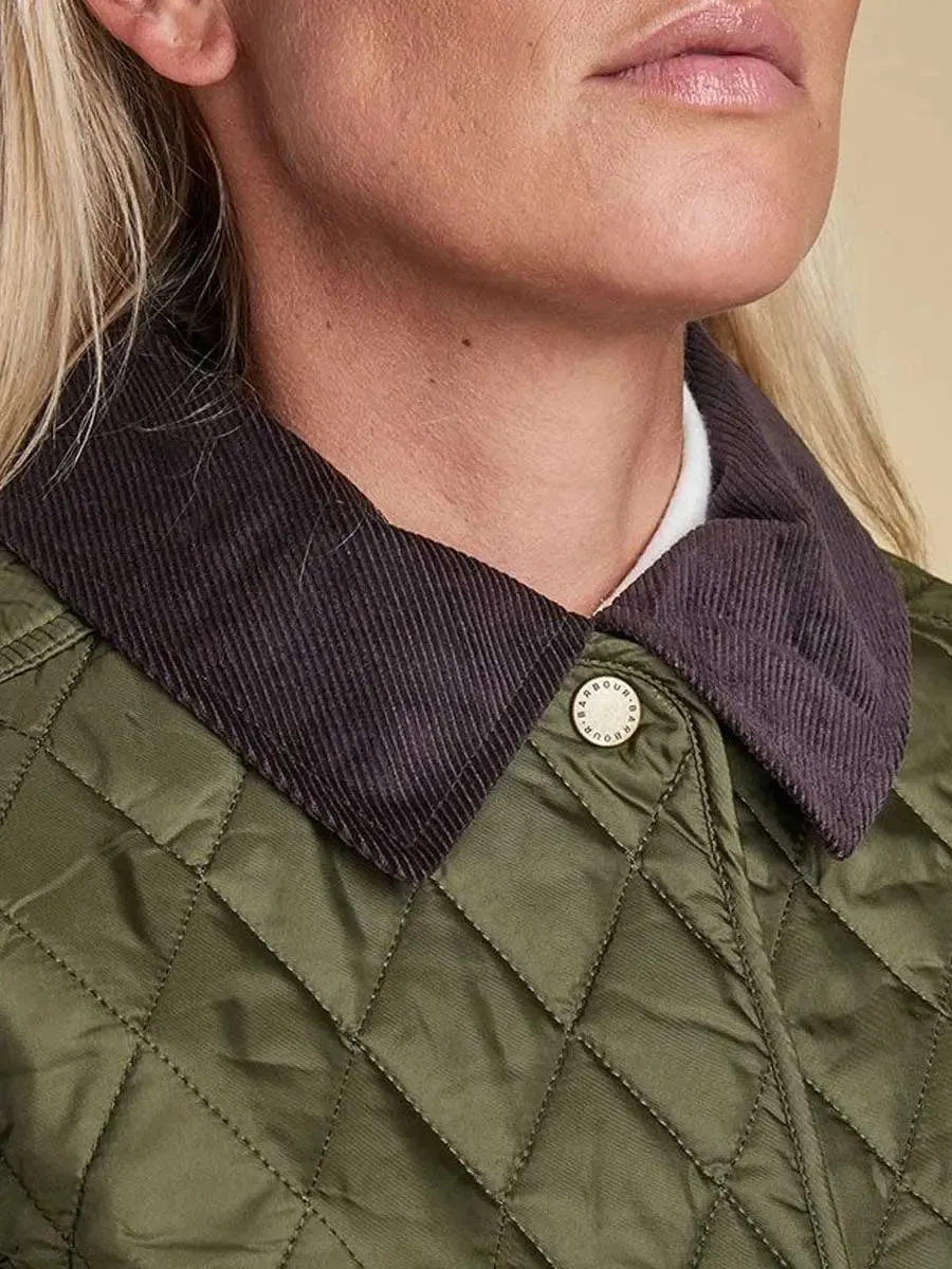 40% OFF BARBOUR Jacket - Ladies Annandale Quilted - Olive - Size: UK 20