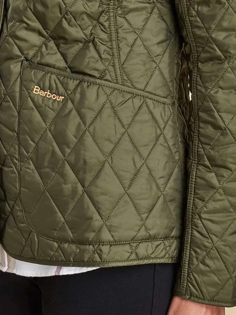 40% OFF BARBOUR Jacket - Ladies Annandale Quilted - Olive - Size: UK 20