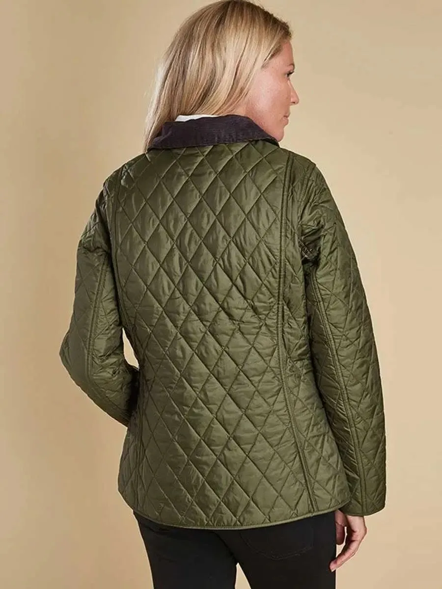 40% OFF BARBOUR Jacket - Ladies Annandale Quilted - Olive - Size: UK 20
