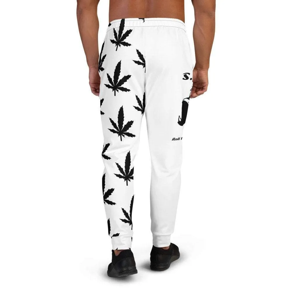420 Skunk Joggers - White