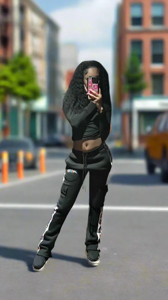 4evadrip Stacked Joggers
