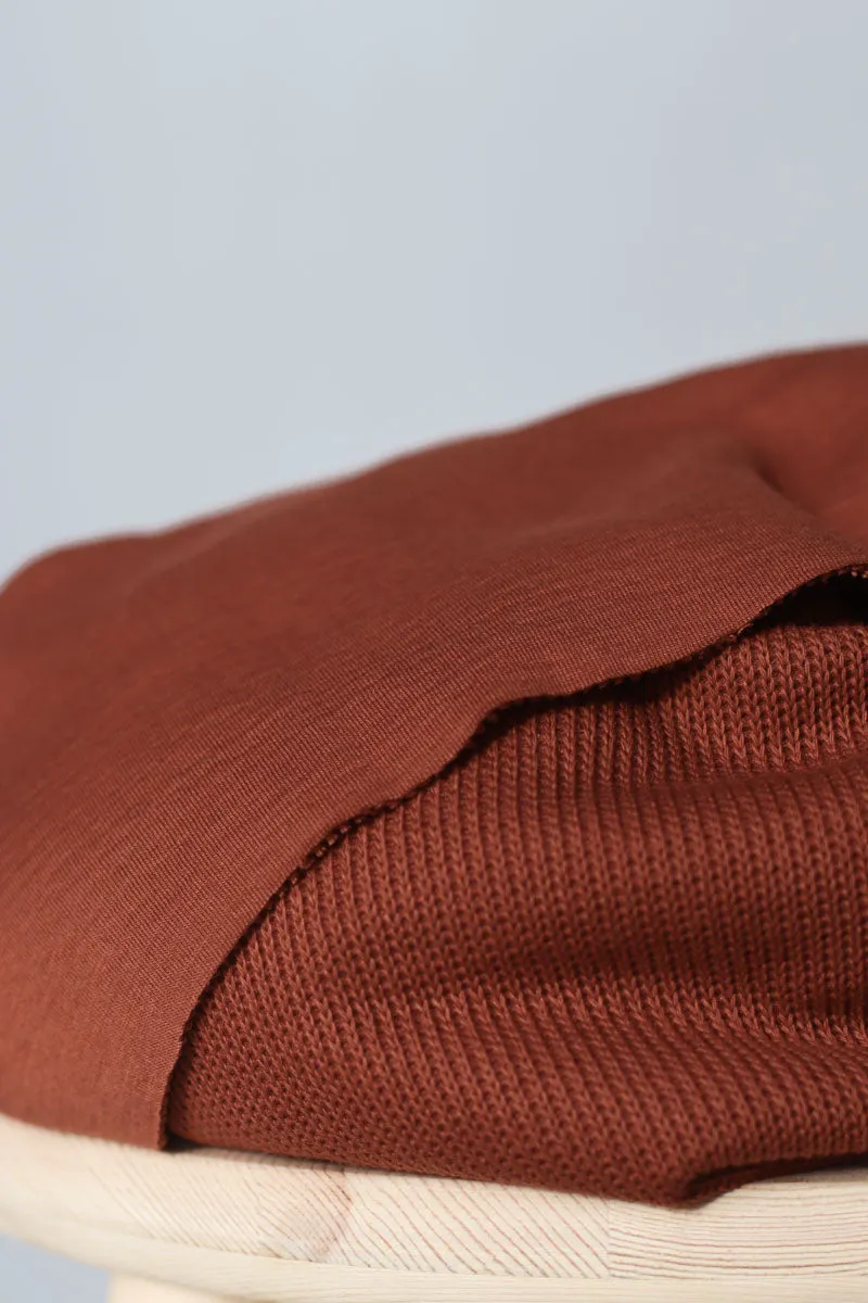 80x140 cm // Dante Doubleface Knit - Sienna
