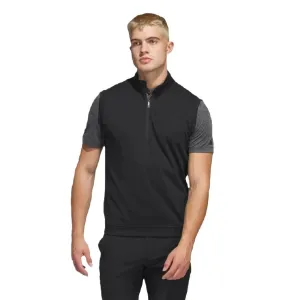 Adidas Elevated 1/4-Zip Pullover Vest - Black