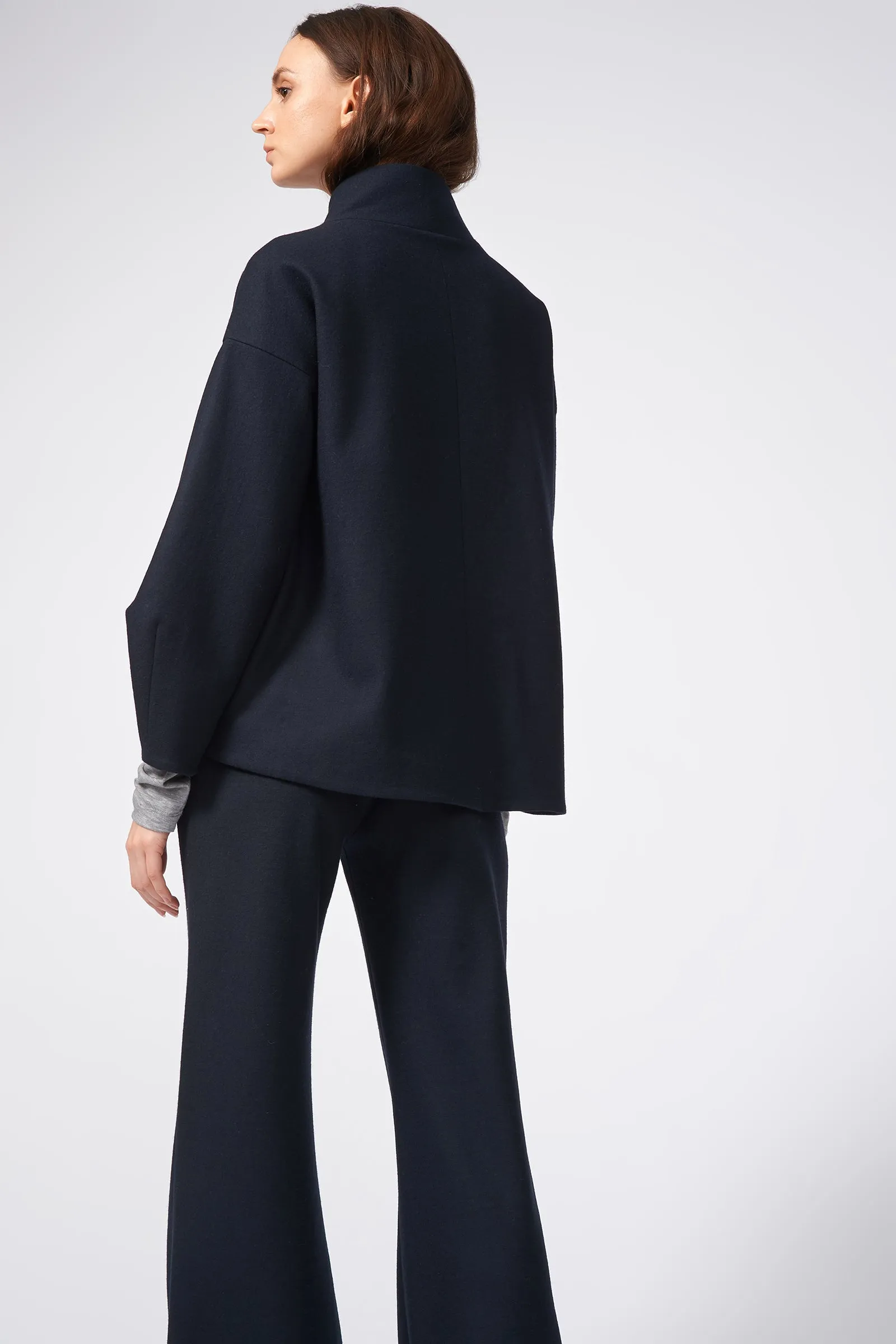 Angle Cuff Jacket - Midnight