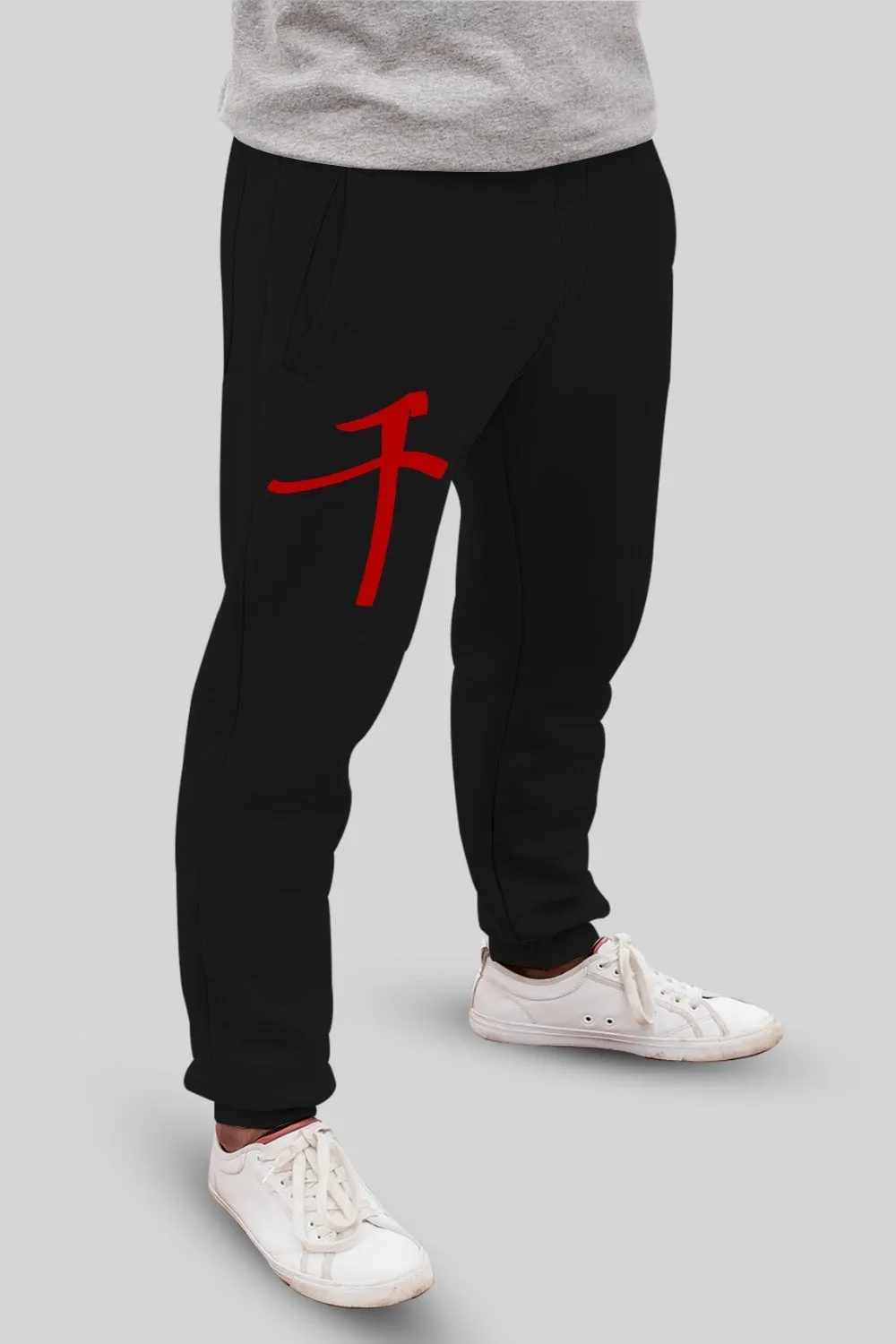 Anime Cal Black Jogger