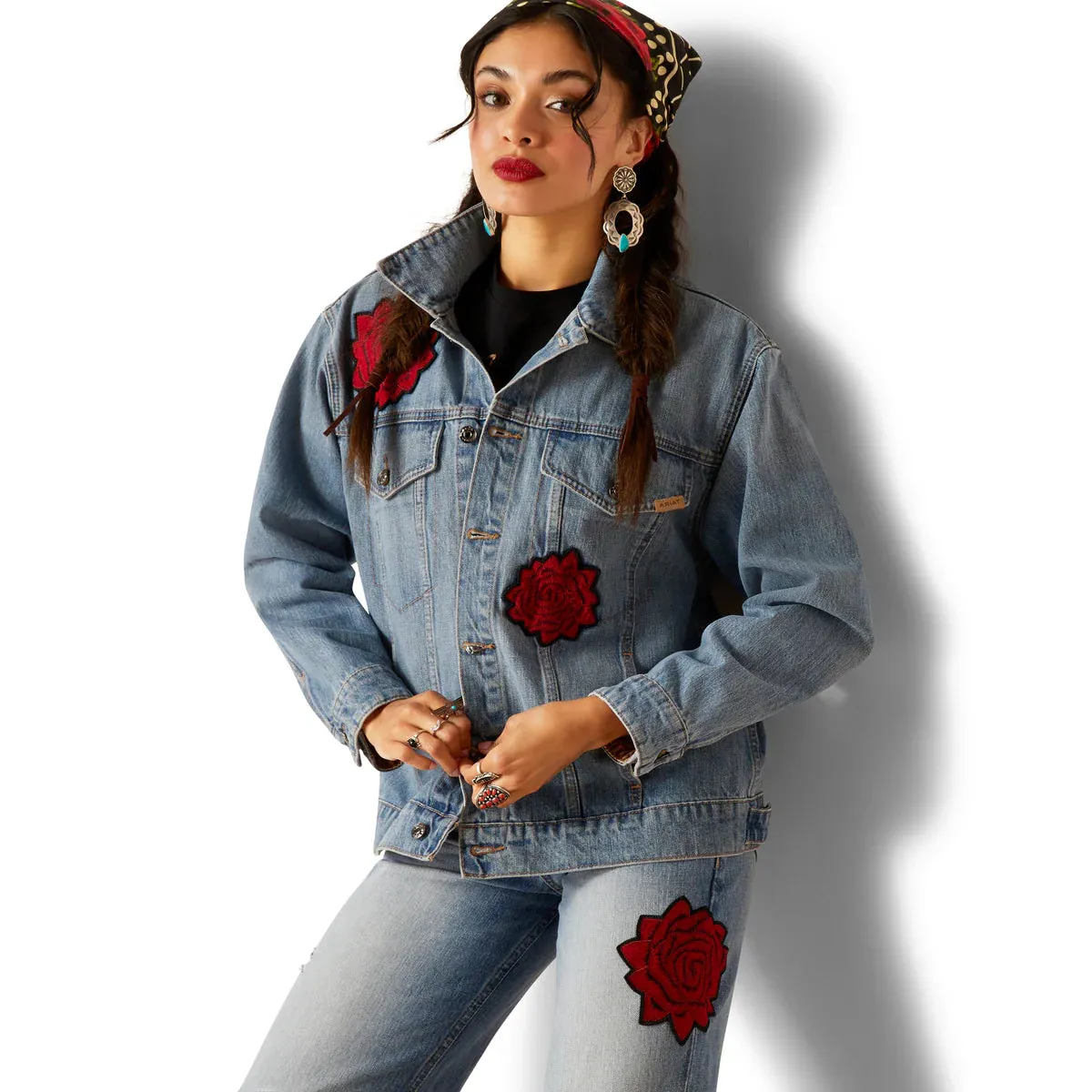 Ariat Ladies Rodeo Quincy Trucker Jacket Anaheim