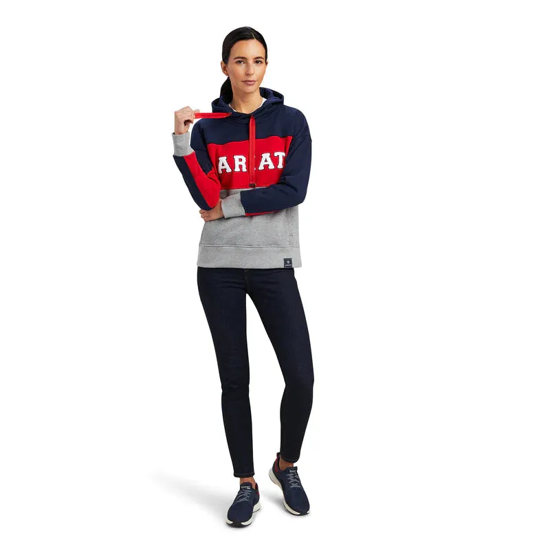 Ariat Rabere Ladies Team Hoodie Navy