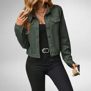 Ariella | Classic Button-Up Jacket