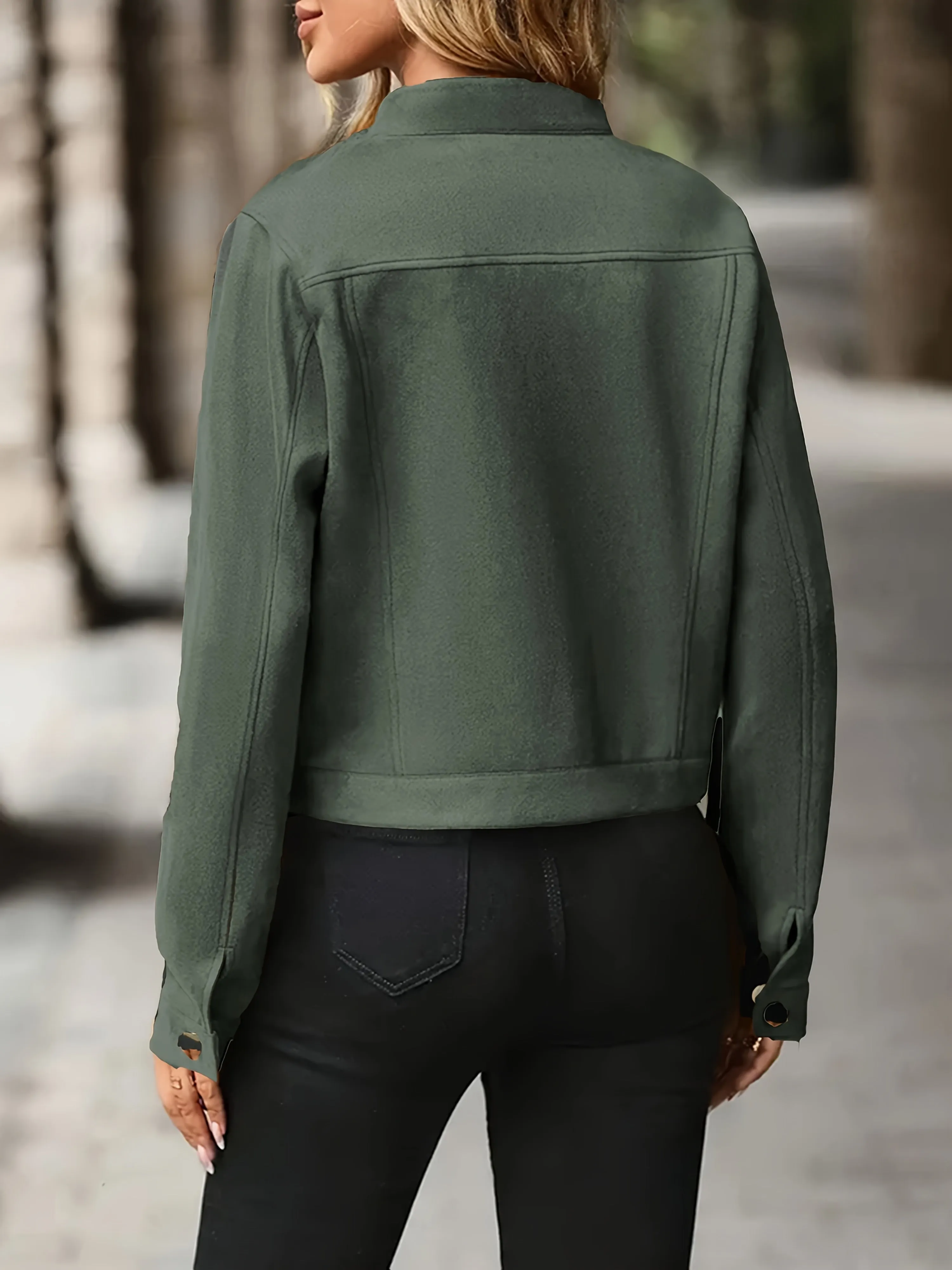 Ariella | Classic Button-Up Jacket