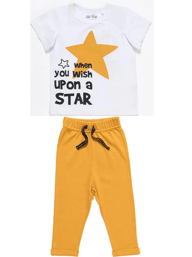 Artie - Mustard Yellow Trousers/Joggers