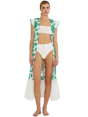 Azalea Ruffled Sleeves Kaftan ::RET