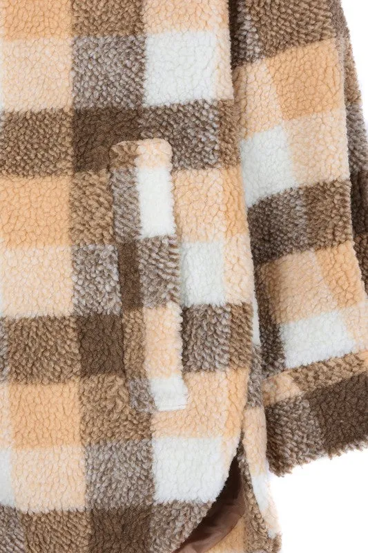 Baby it’s Cold Outside Sherpa Shacket