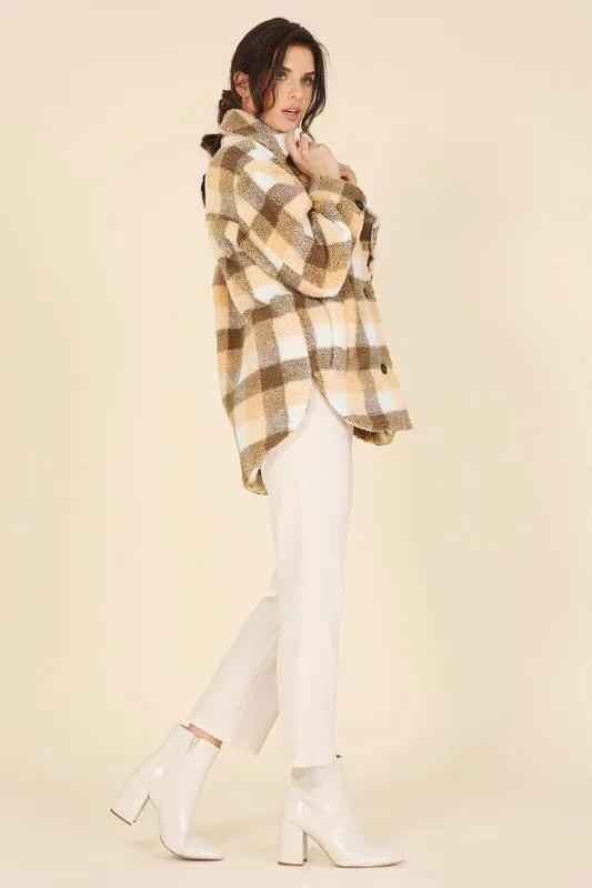 Baby it’s Cold Outside Sherpa Shacket