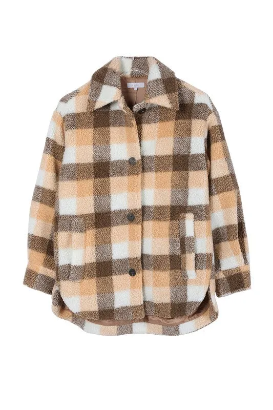 Baby it’s Cold Outside Sherpa Shacket