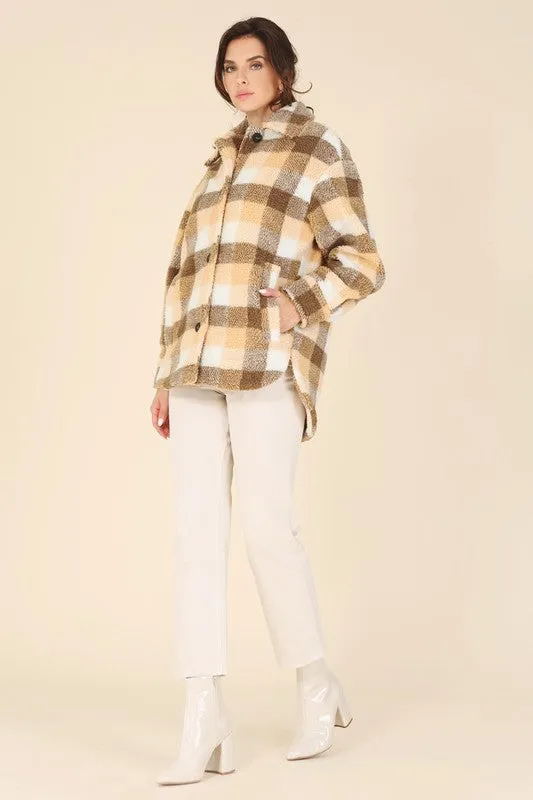 Baby it’s Cold Outside Sherpa Shacket