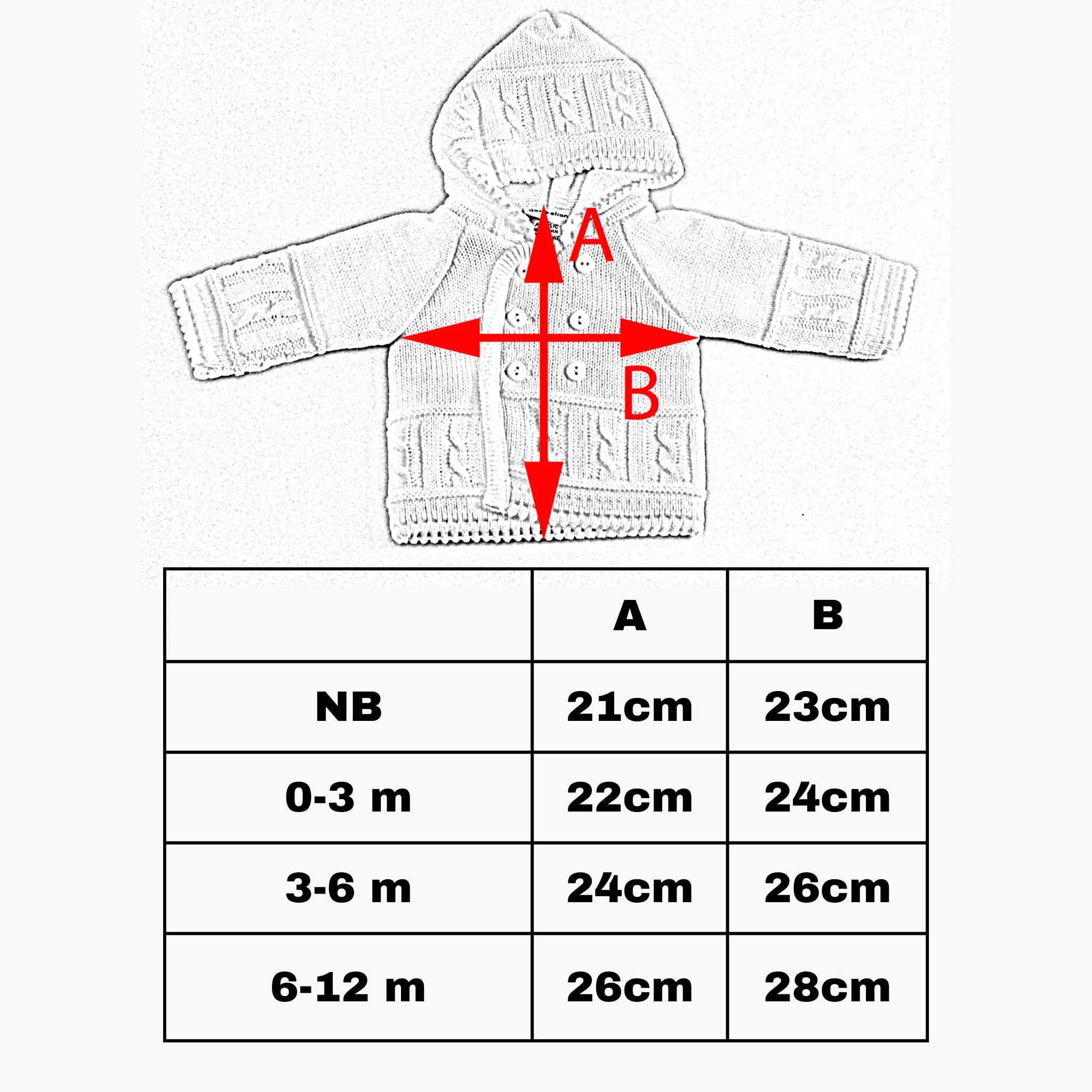 Baby Knitted Jacket - Pink