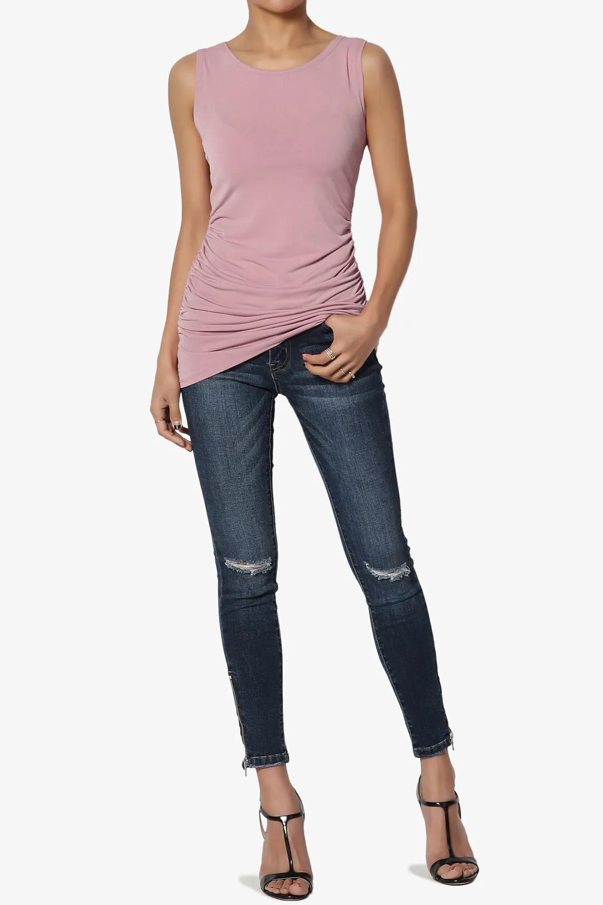 Bahama Ruched Tank Top