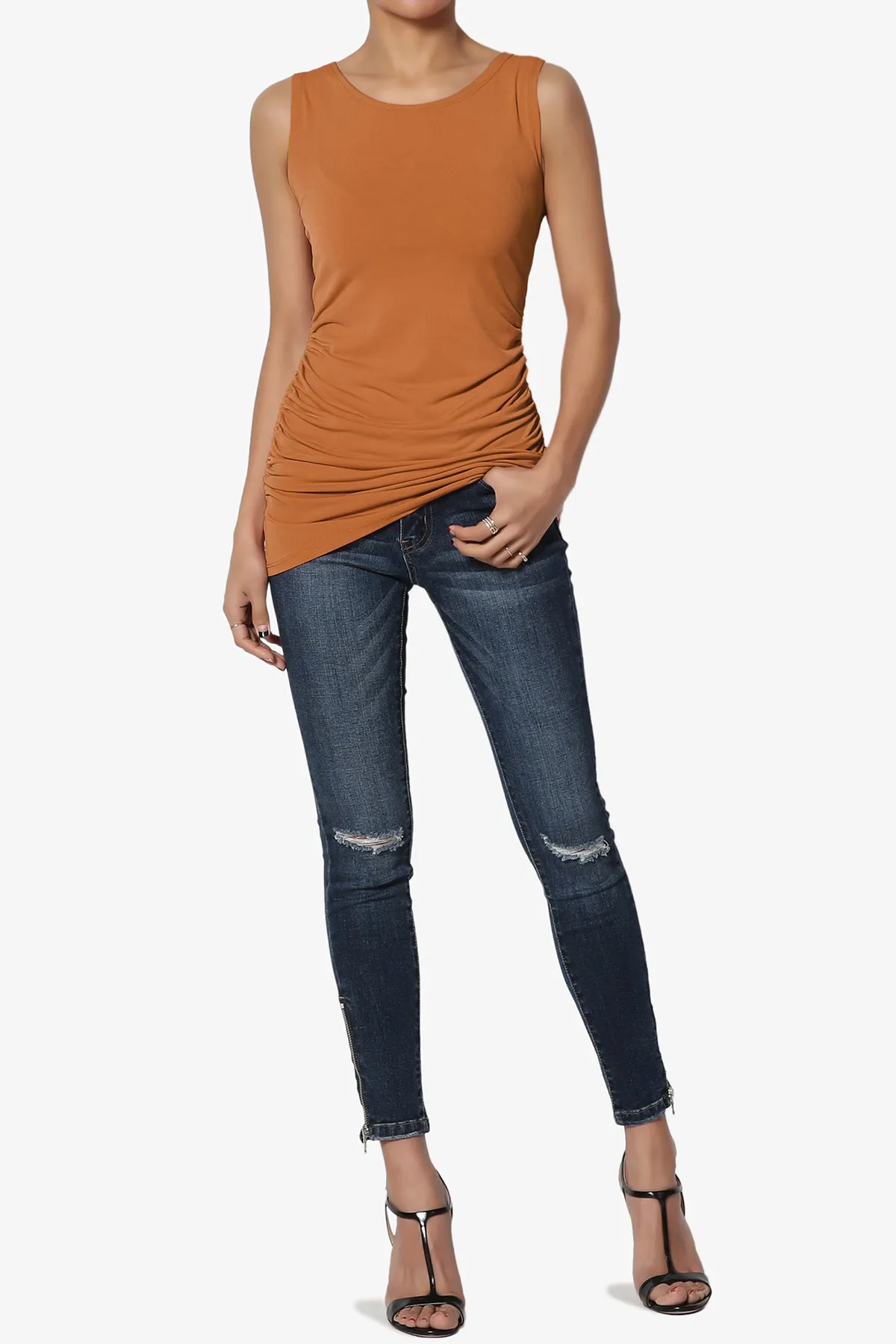 Bahama Ruched Tank Top