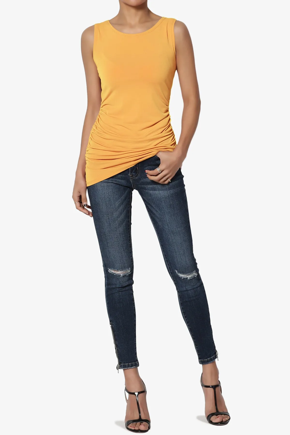 Bahama Ruched Tank Top