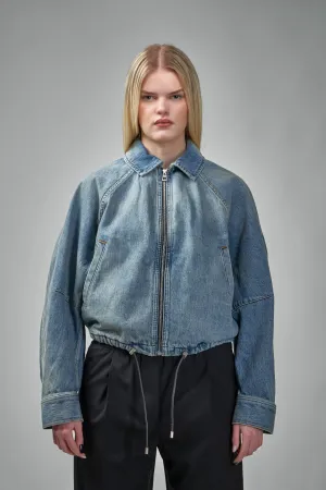 Balloon Jacket in Denim