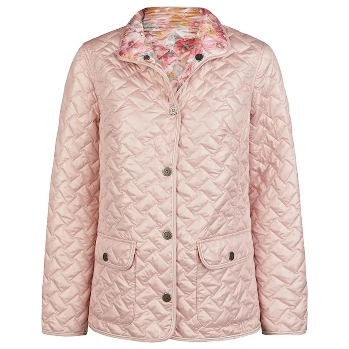 Barbara Lebek Reversible Quilted Jacket | Powder