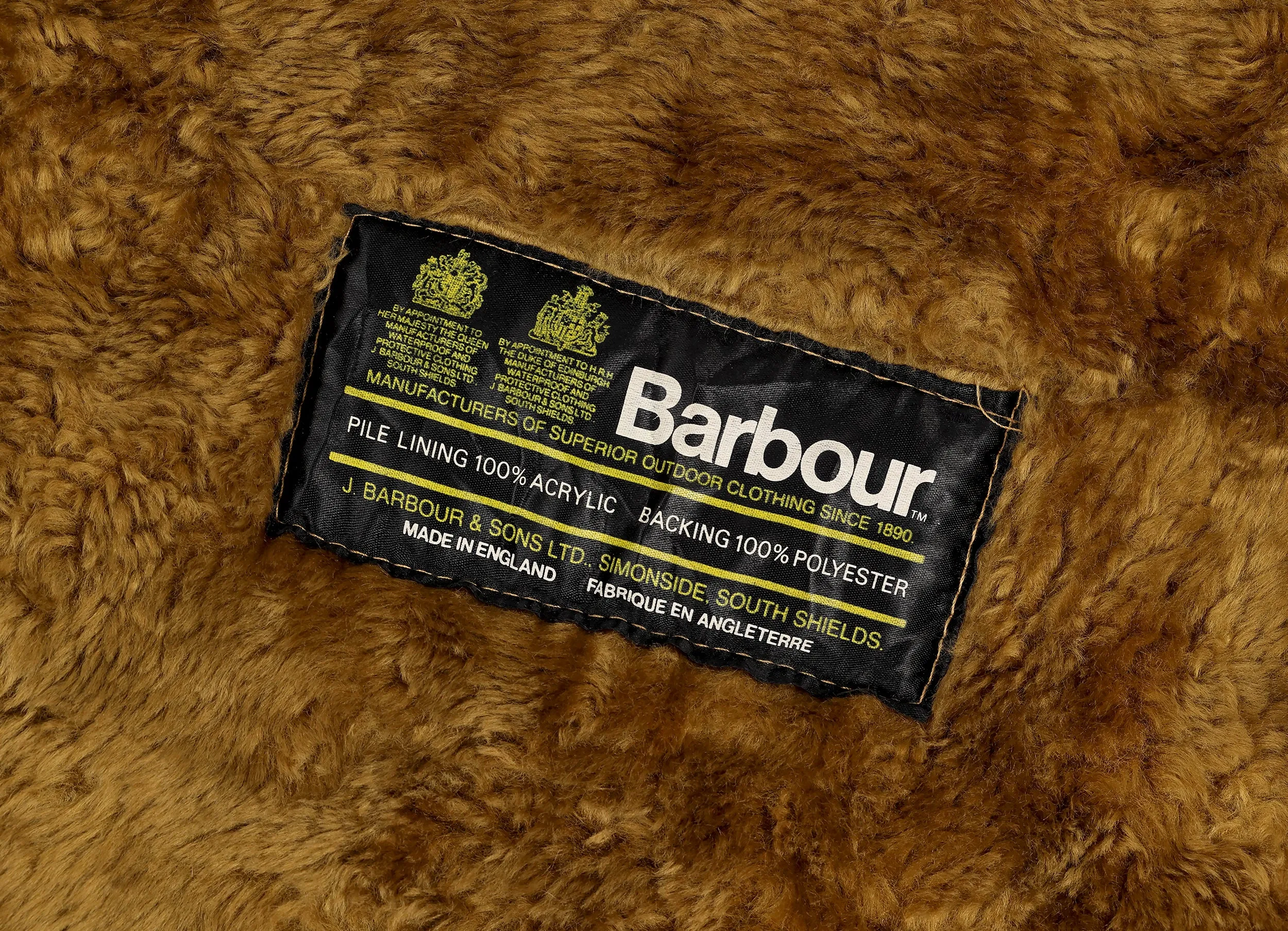 Barbour Attachable Pile Inner Lining - Gold - XL