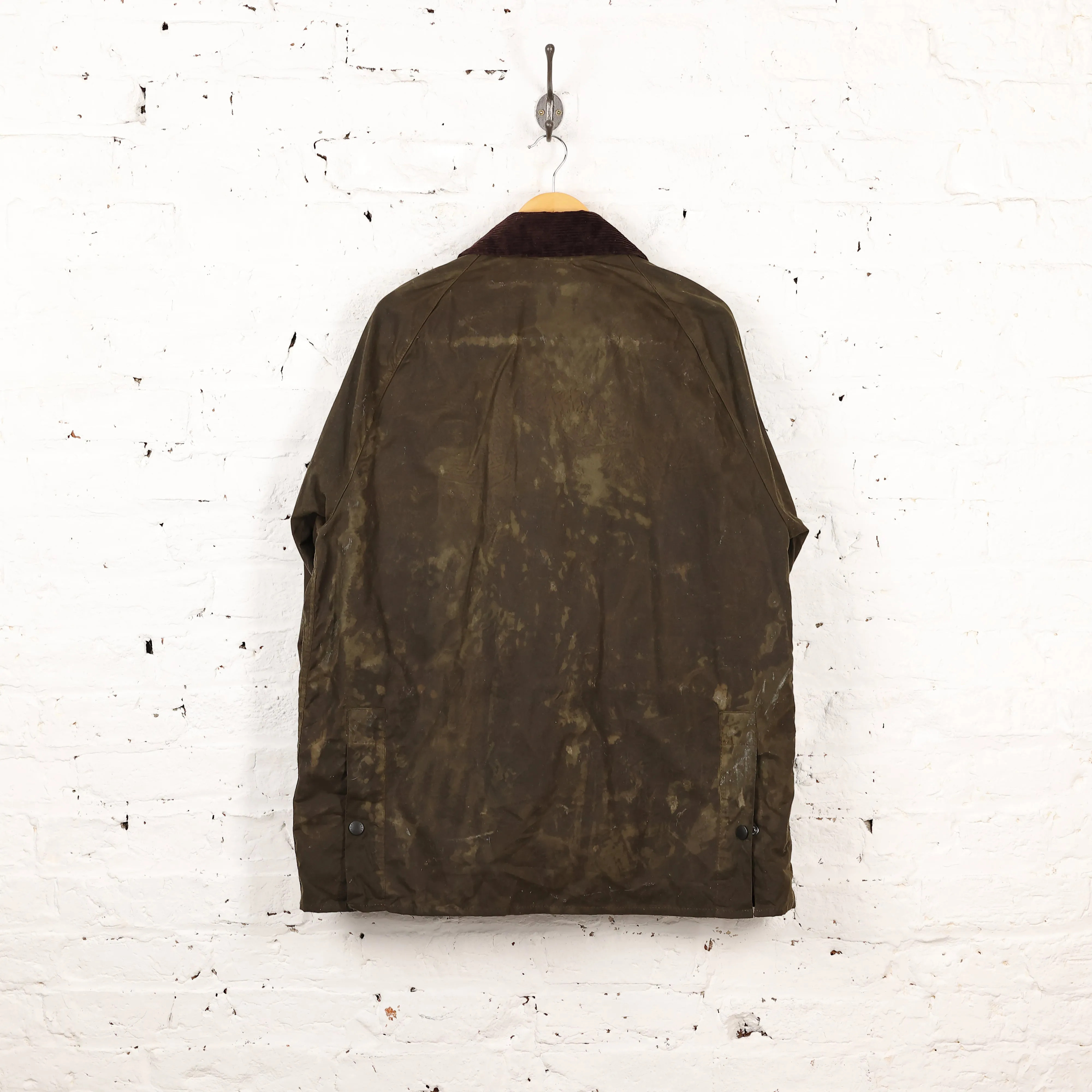 Barbour Classic Bedale Wax Jacket - Green - XL