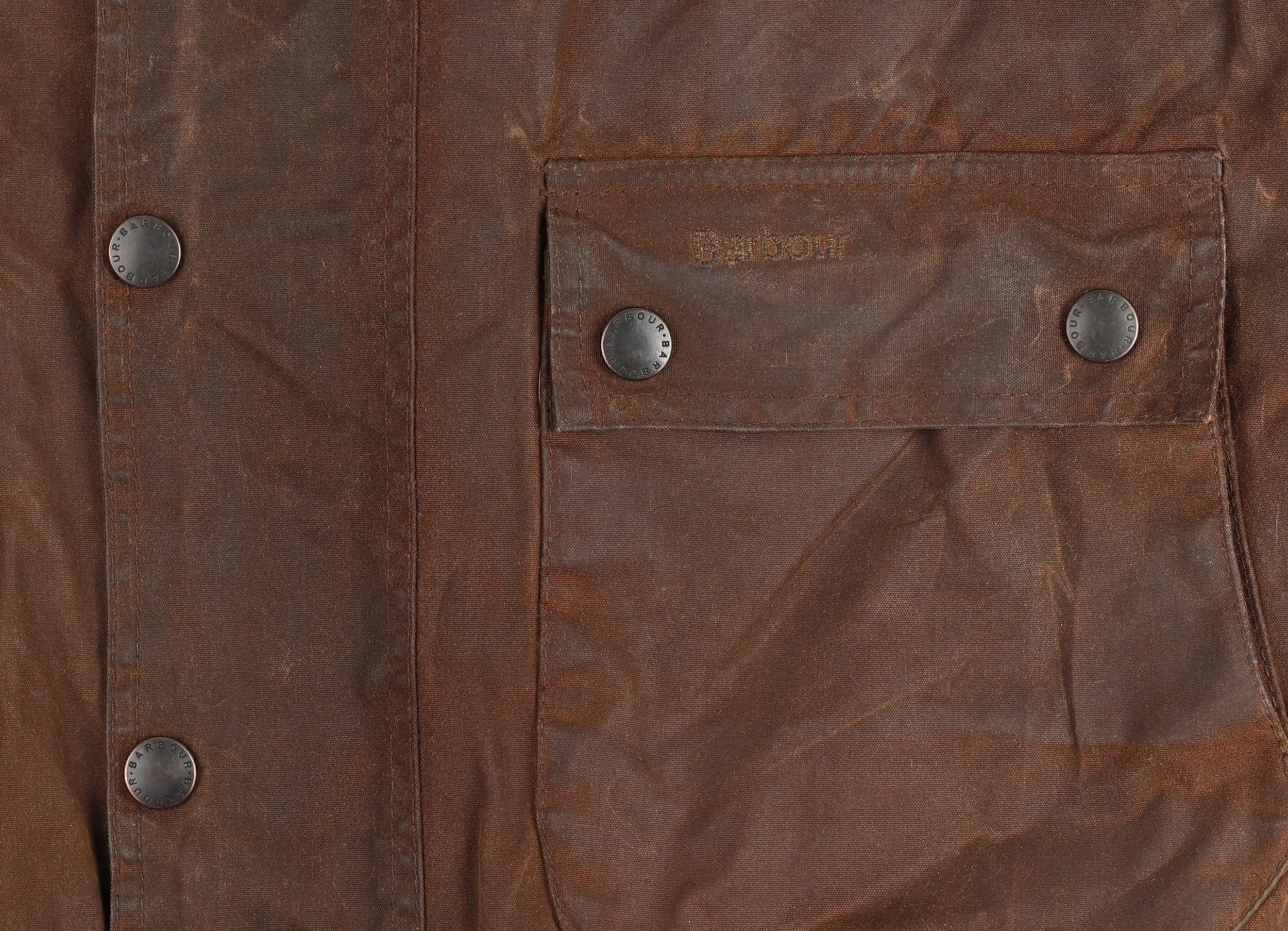 Barbour Classic Moorland Wax Jacket - Brown - L