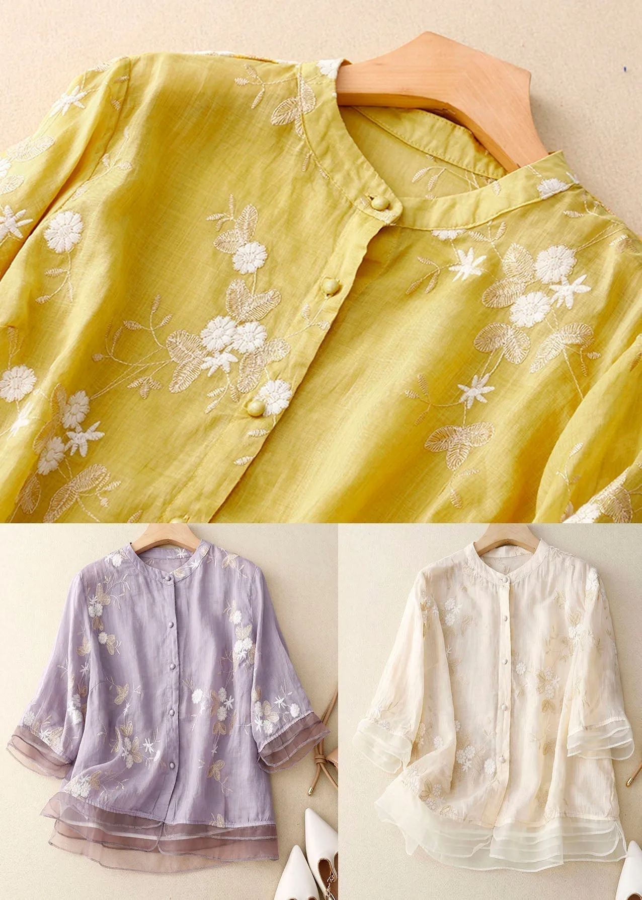 BECCA™ | ELEGANT EMBROIDERED BLOUSE