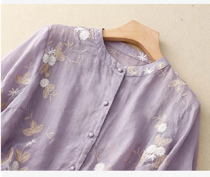 BECCA™ | ELEGANT EMBROIDERED BLOUSE