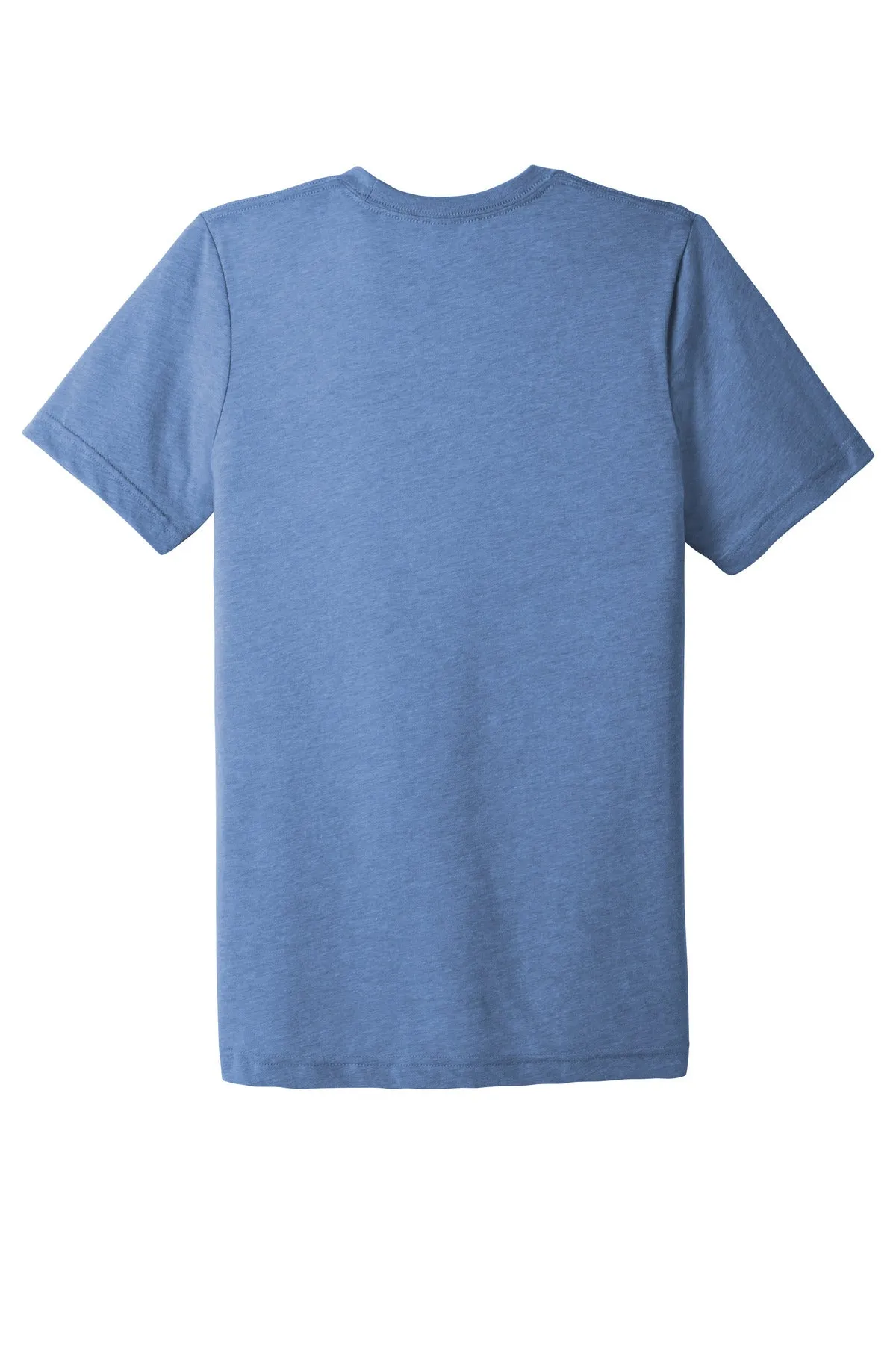 BELLA CANVAS  Unisex Triblend Short Sleeve Tee. BC3413 Blue Triblend