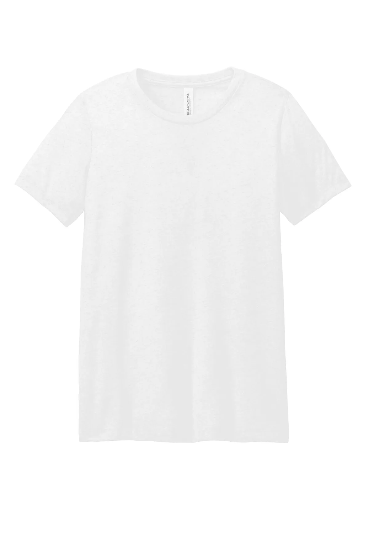 BELLA CANVAS Women's Relaxed Triblend Tee BC6413 Solid White Triblend