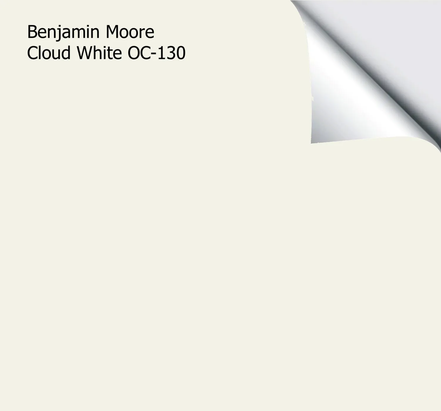 Benjamin Moore Cloud White