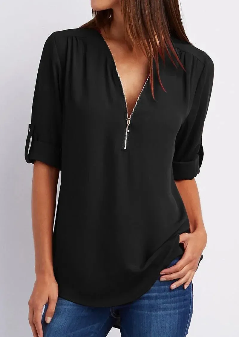 Beverley | Plus Size Blouse (Buy 2 Get 1 FREE)
