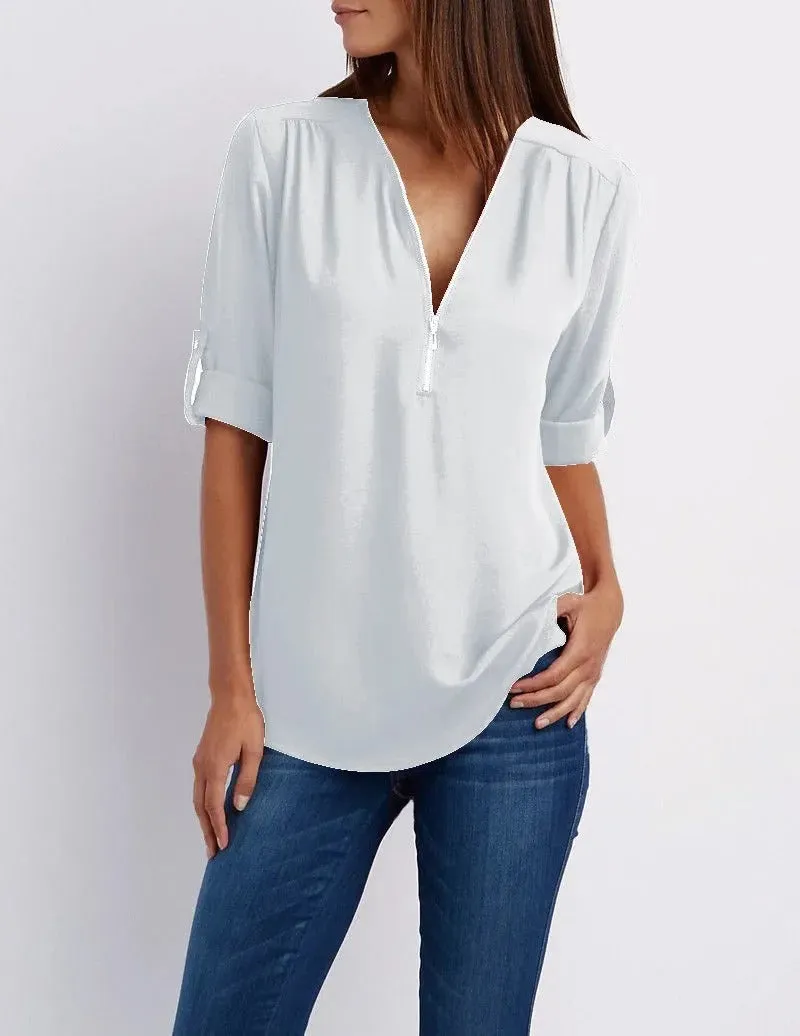 Beverley | Plus Size Blouse (Buy 2 Get 1 FREE)
