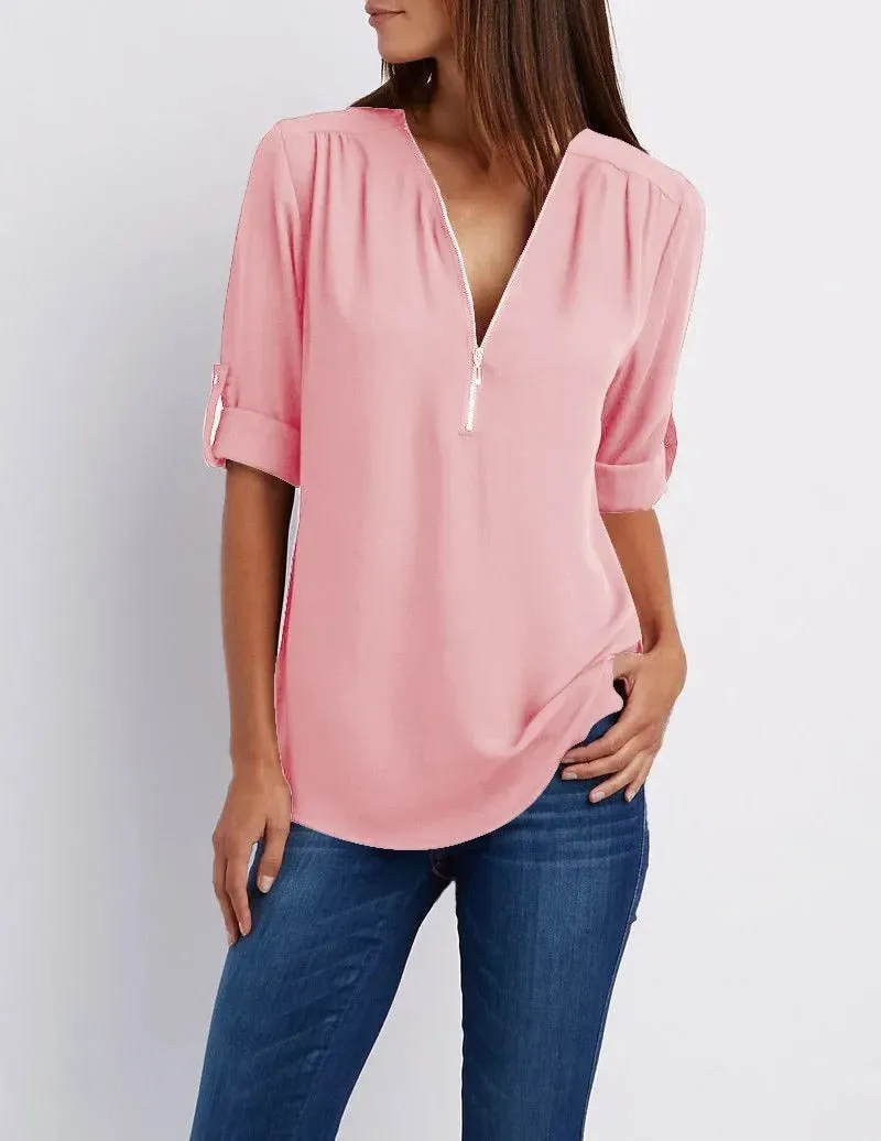 Beverley | Plus Size Blouse (Buy 2 Get 1 FREE)