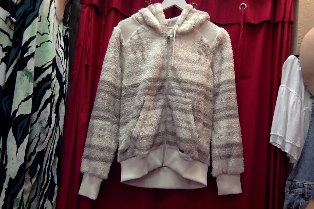 Billabong Women's Cozy Down Polar Fleece Jacket