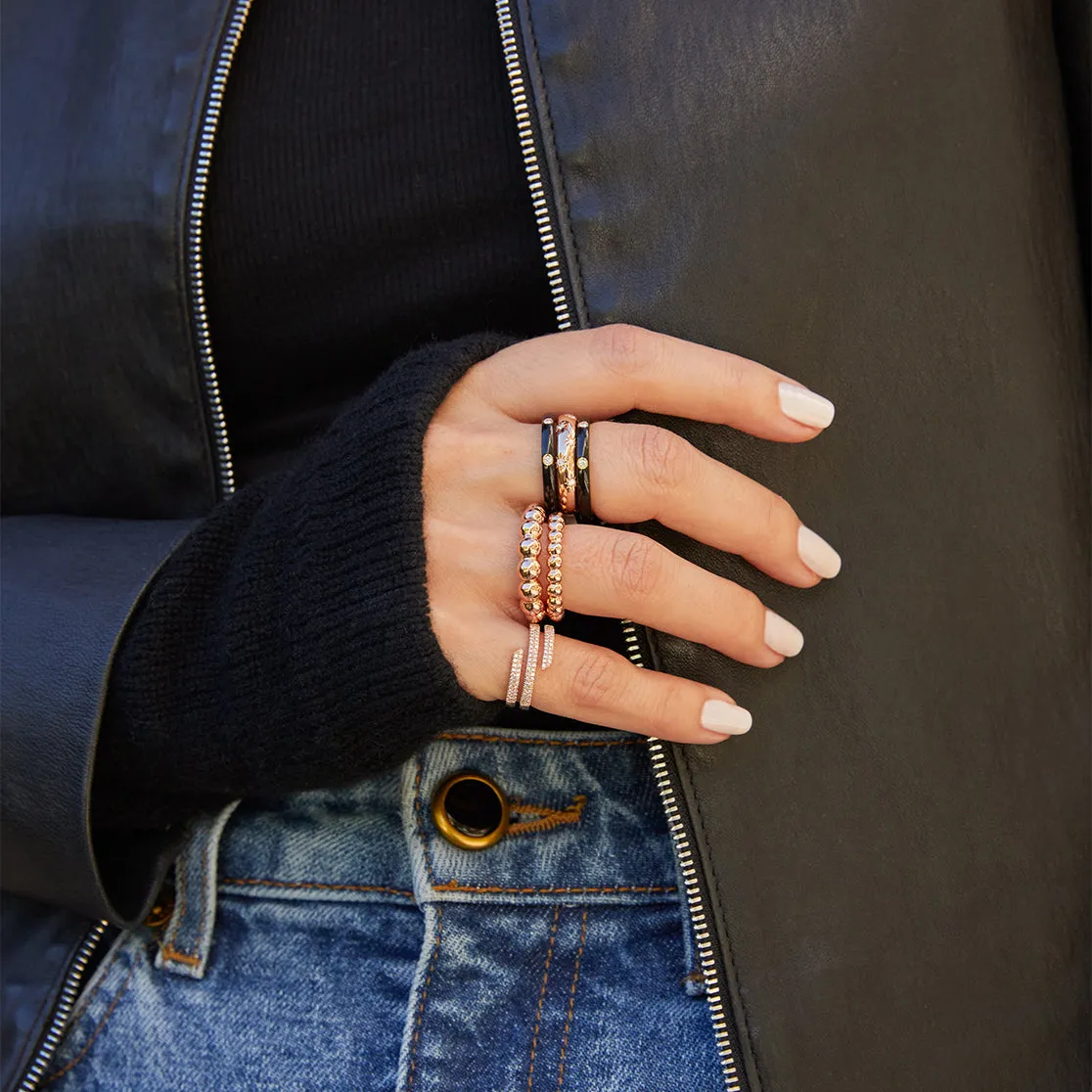 Black Cashmere Wrist Warmer