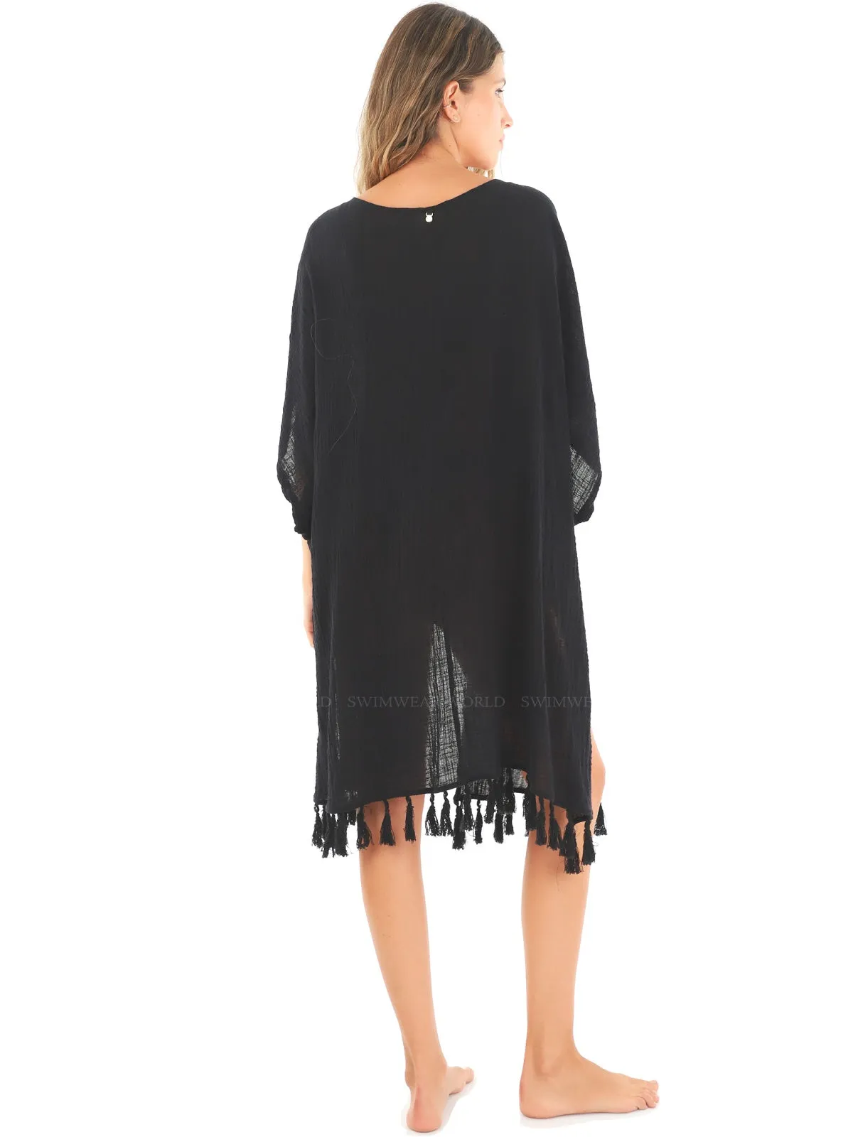 Black Lazare Kimono
