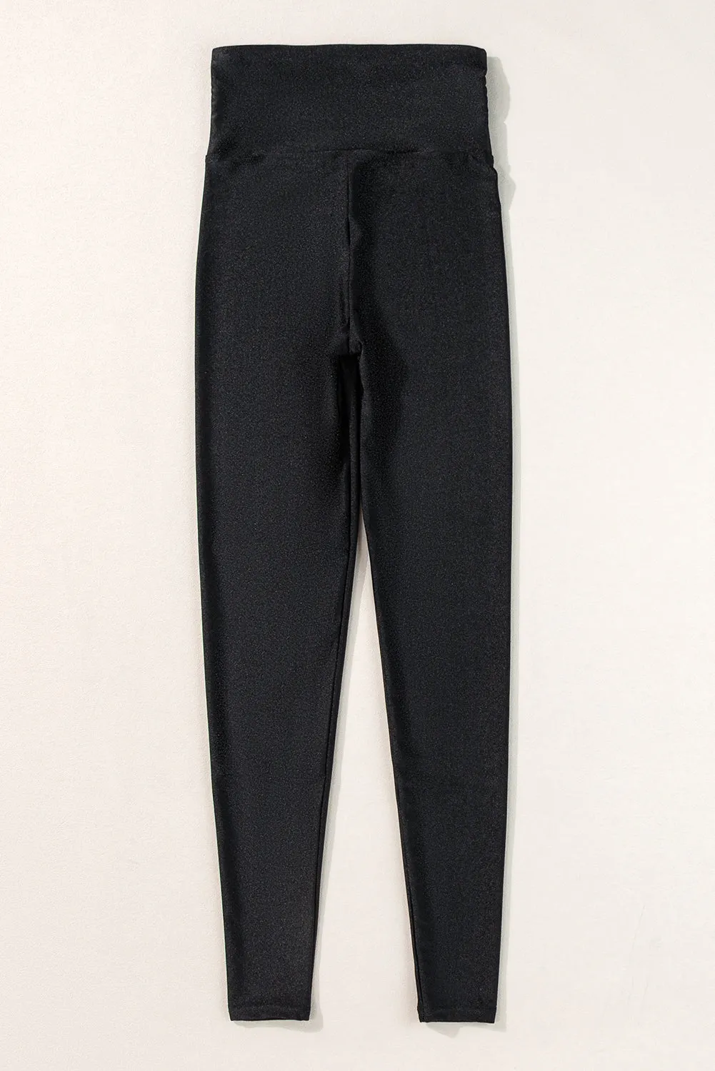 Black Waist Cincher High Rise Tight Leggings