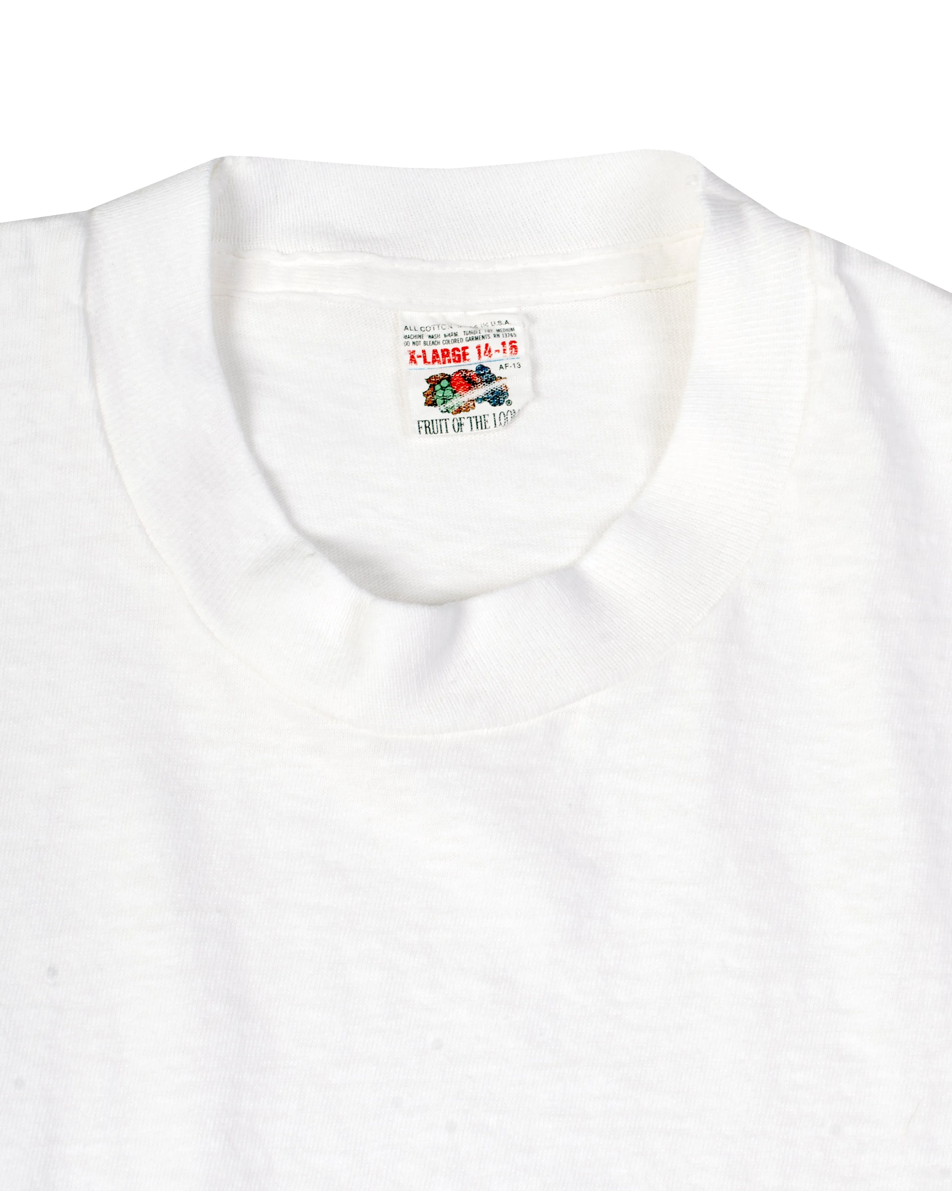 Blank Fruit of the Loom White T-Shirt