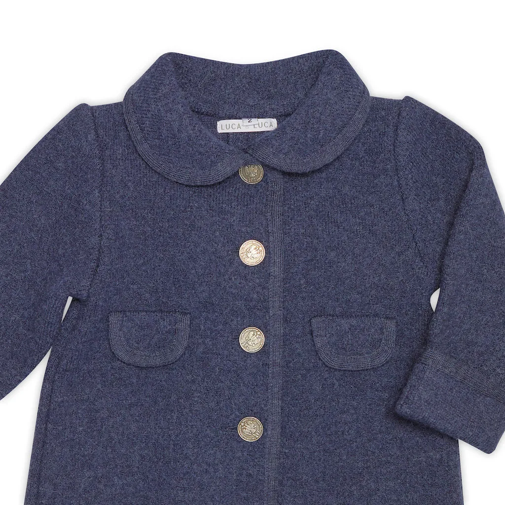 BLUE ROSENDALE OVERCOAT