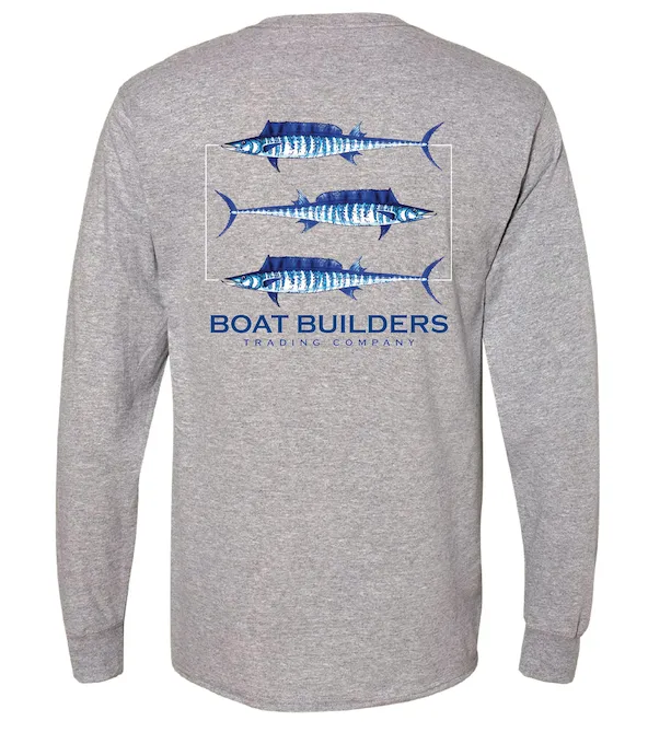 Boat Builders Trading Co. Wahoo Triple Threat Long Sleeve Shirt