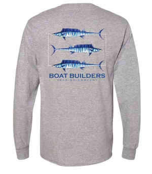 Boat Builders Trading Co. Wahoo Triple Threat Long Sleeve Shirt