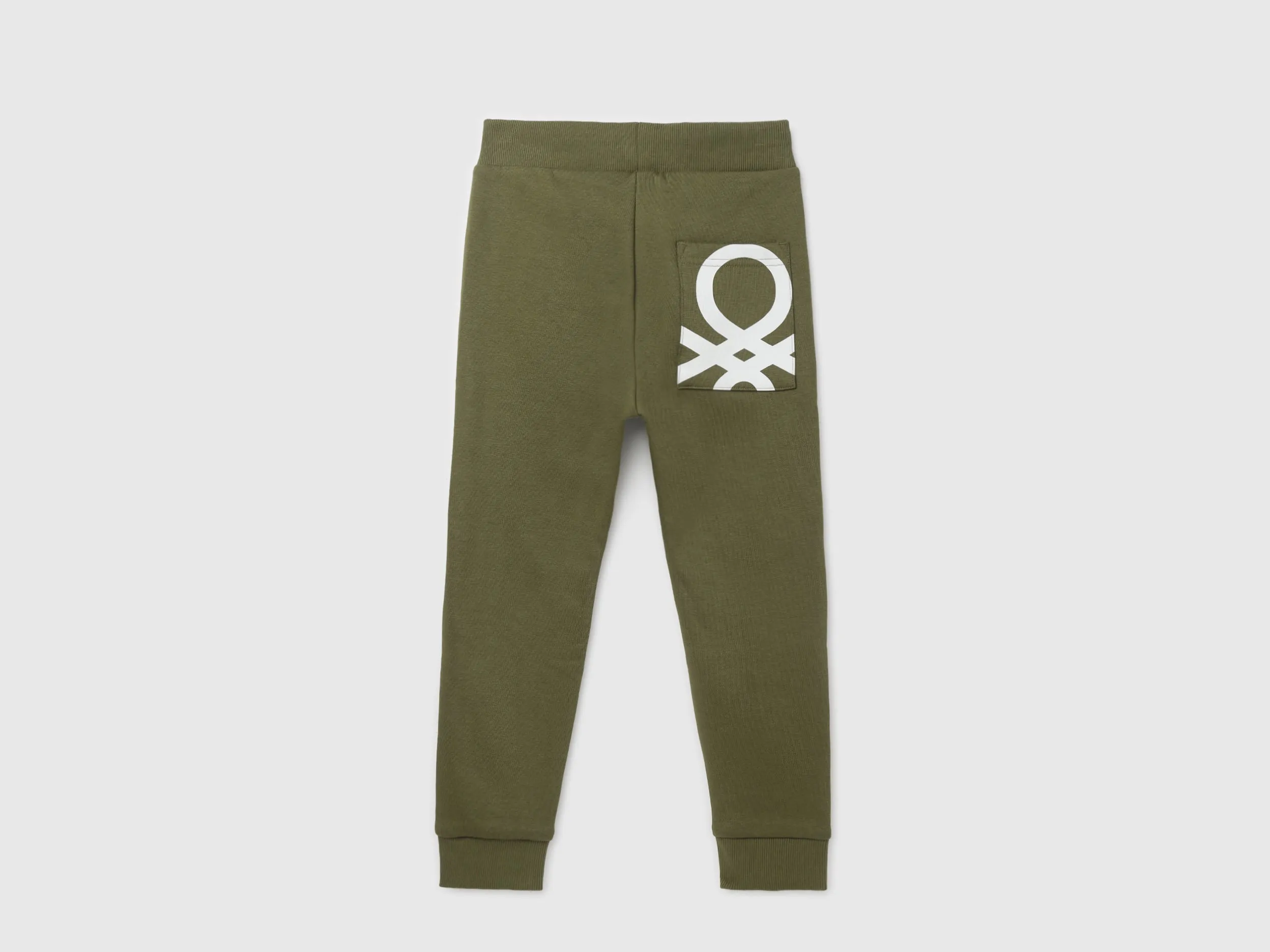 Boy's Solid Regular Fit Joggers with Drawstring Closure