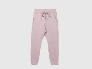 Boy's Solid Regular Fit Joggers with Drawstring Closure