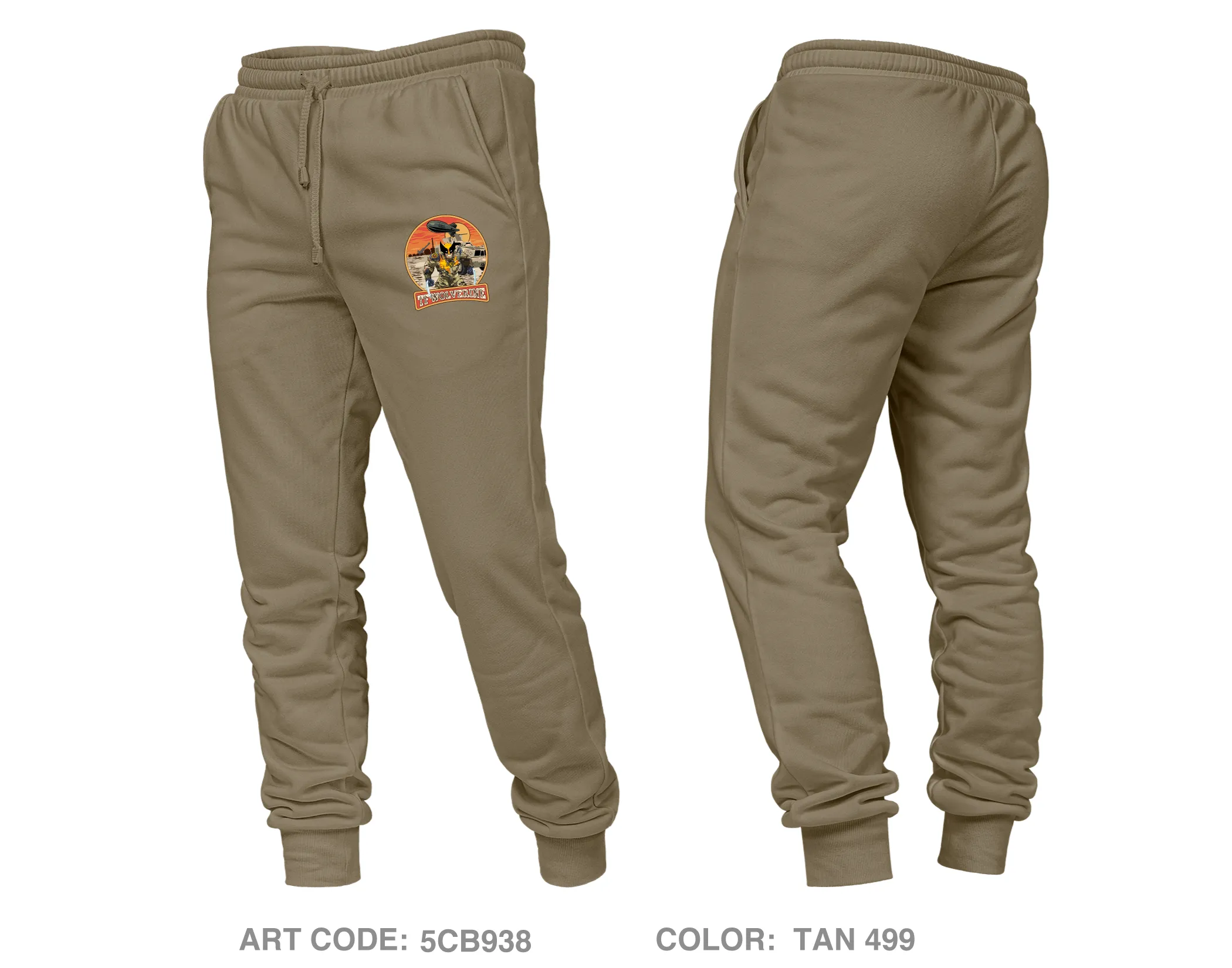 Bravo Company 1-114th Core Unisex Performance Joggers - 5CB938